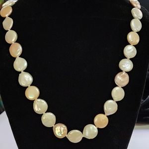 Coin Pearl Necklace